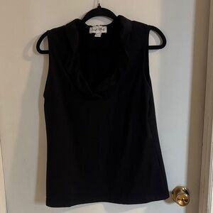 Joseph Ribkoff Black Sleeveless Blouse